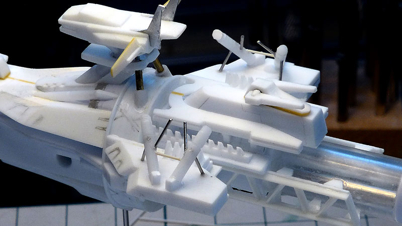 強襲揚陸艦ソドン・工作中の写真
