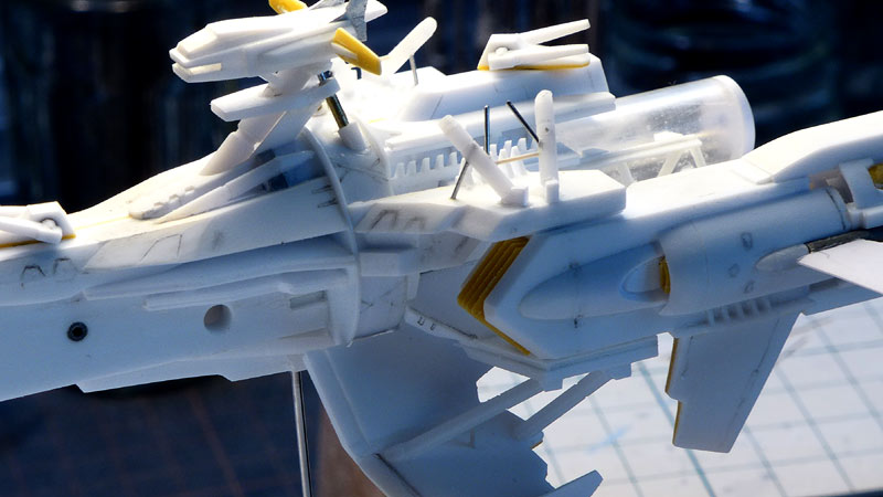 強襲揚陸艦ソドン・工作中の写真