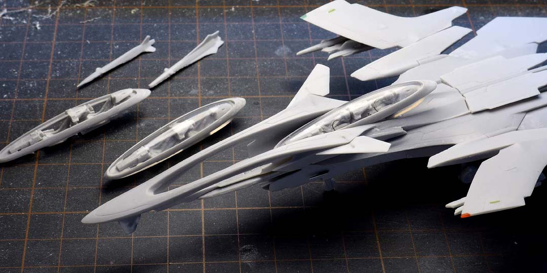 FFR-41MR メイヴ雪風・1/100スケール