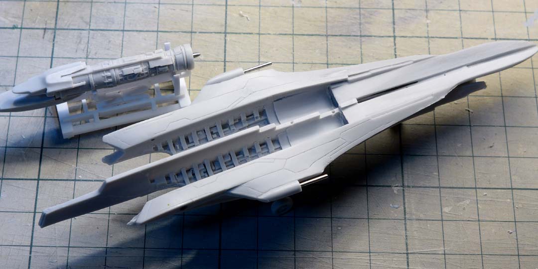 FFR-41MR メイヴ雪風・1/100スケール