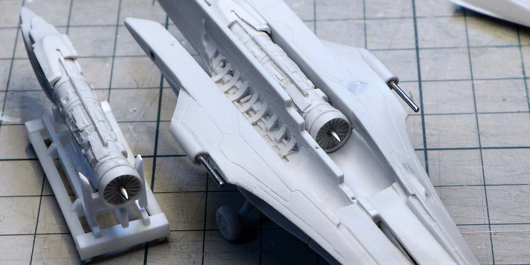 FFR-41MR メイヴ雪風・1/100スケール