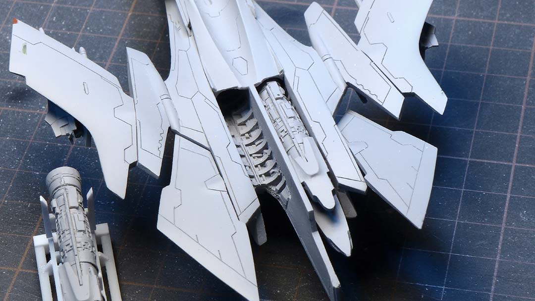 FFR-41MR メイヴ雪風・1/100スケール