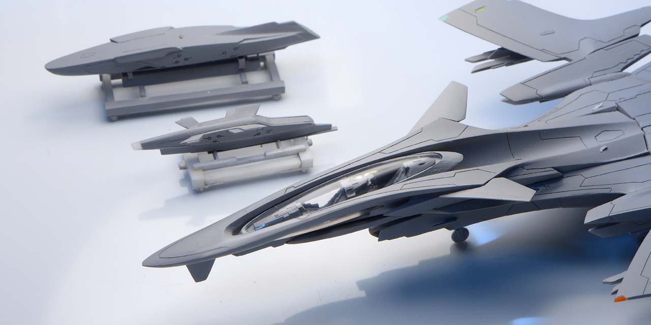 FFR-41MR メイヴ雪風・1/100スケール